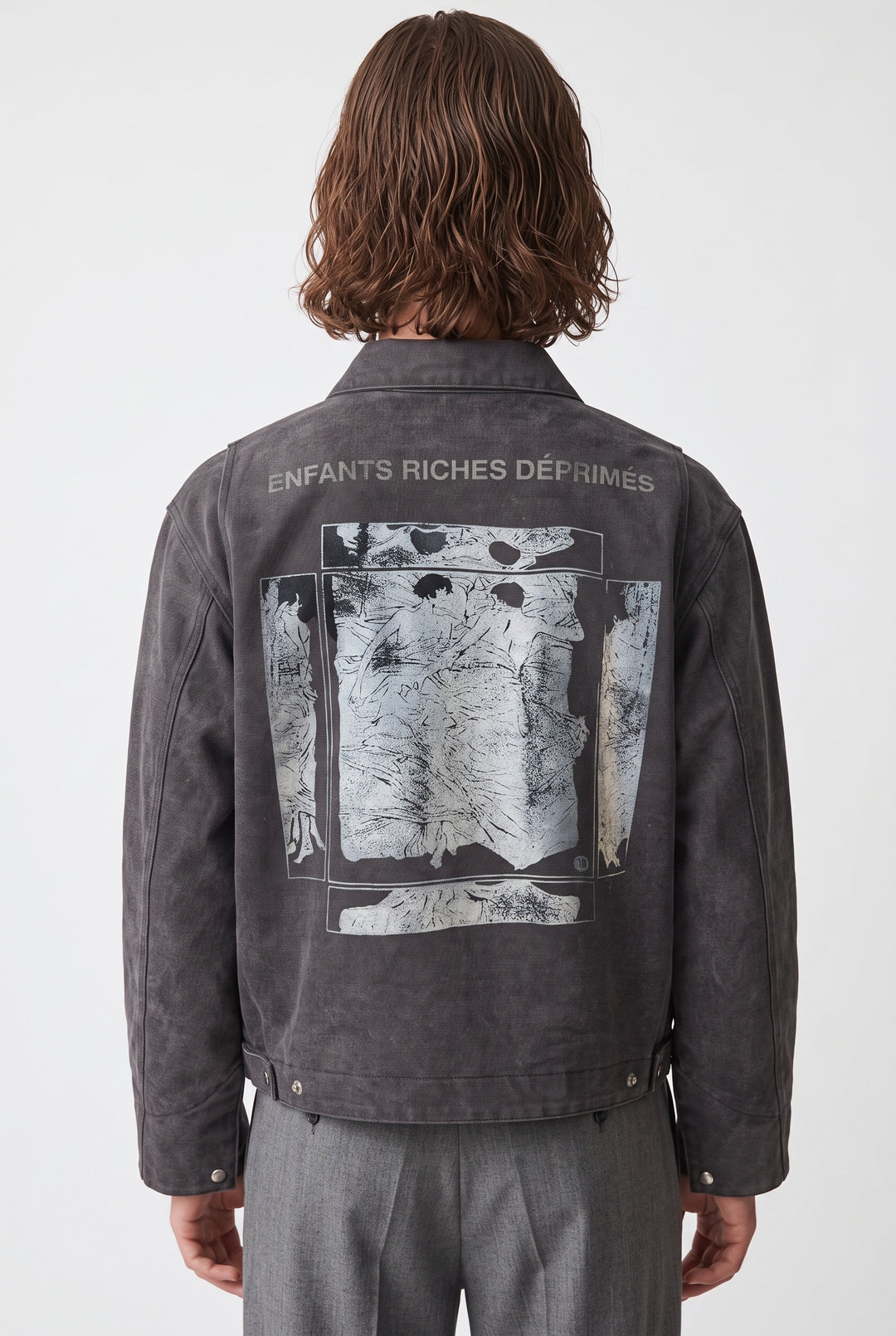 Printed Denim Jacket na2797