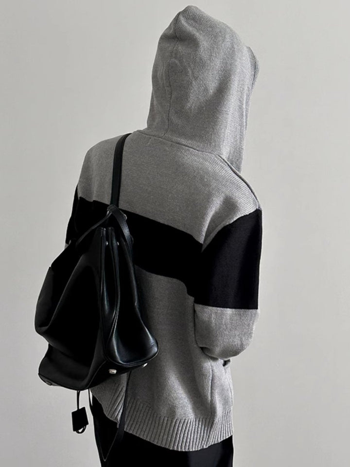 【GENESISBOY】Double Zipper Hooded na1541