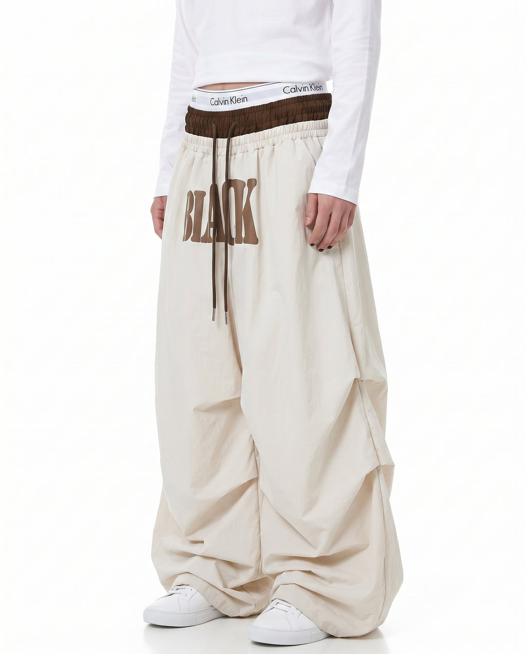 Baggy Wide Pants na3080