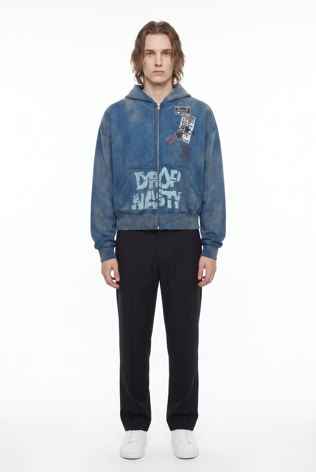 Graphic Washed Hoodie na2812
