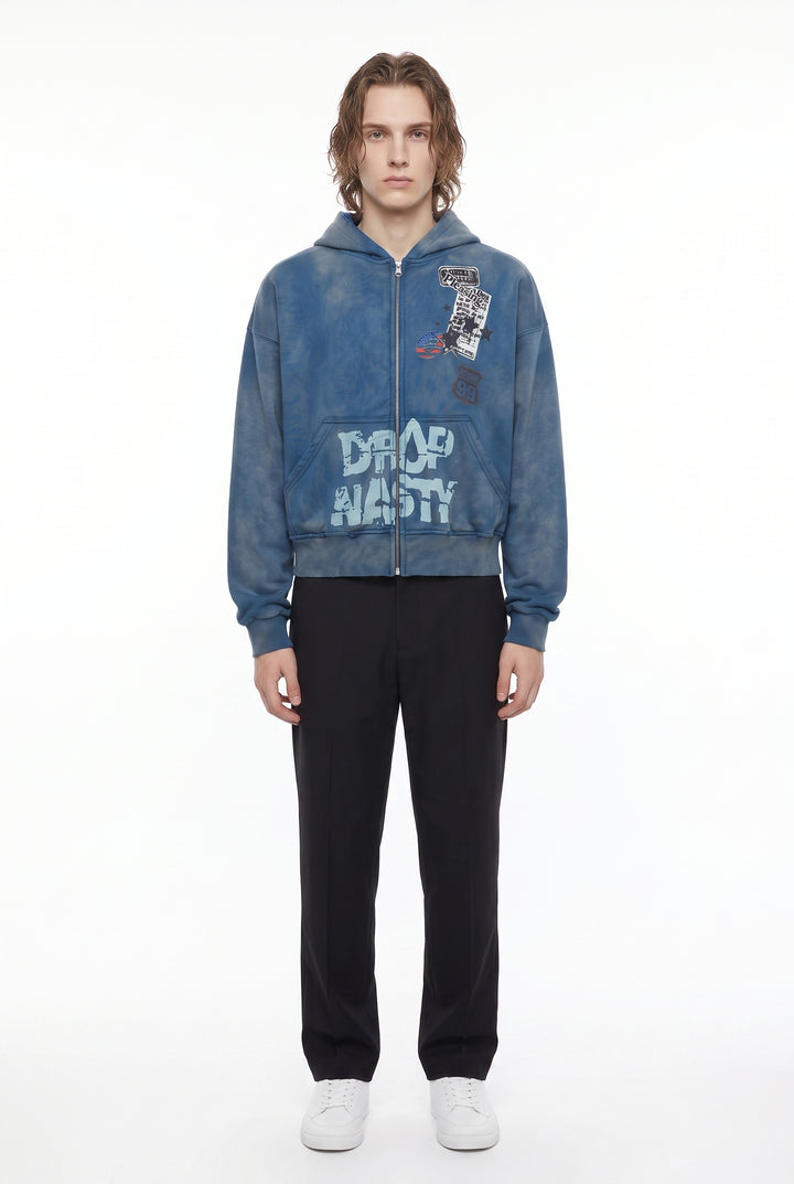Graphic Washed Hoodie na2812