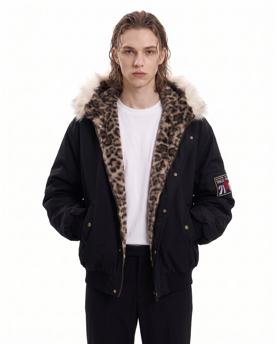 Fur Bomber Jacket na3169