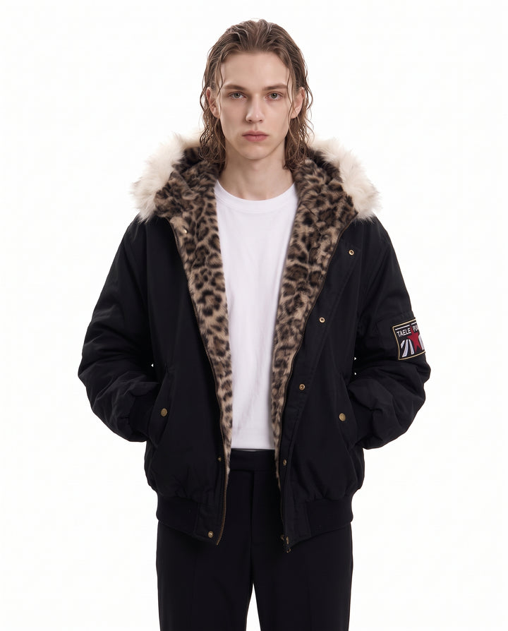 Fur Bomber Jacket na3169