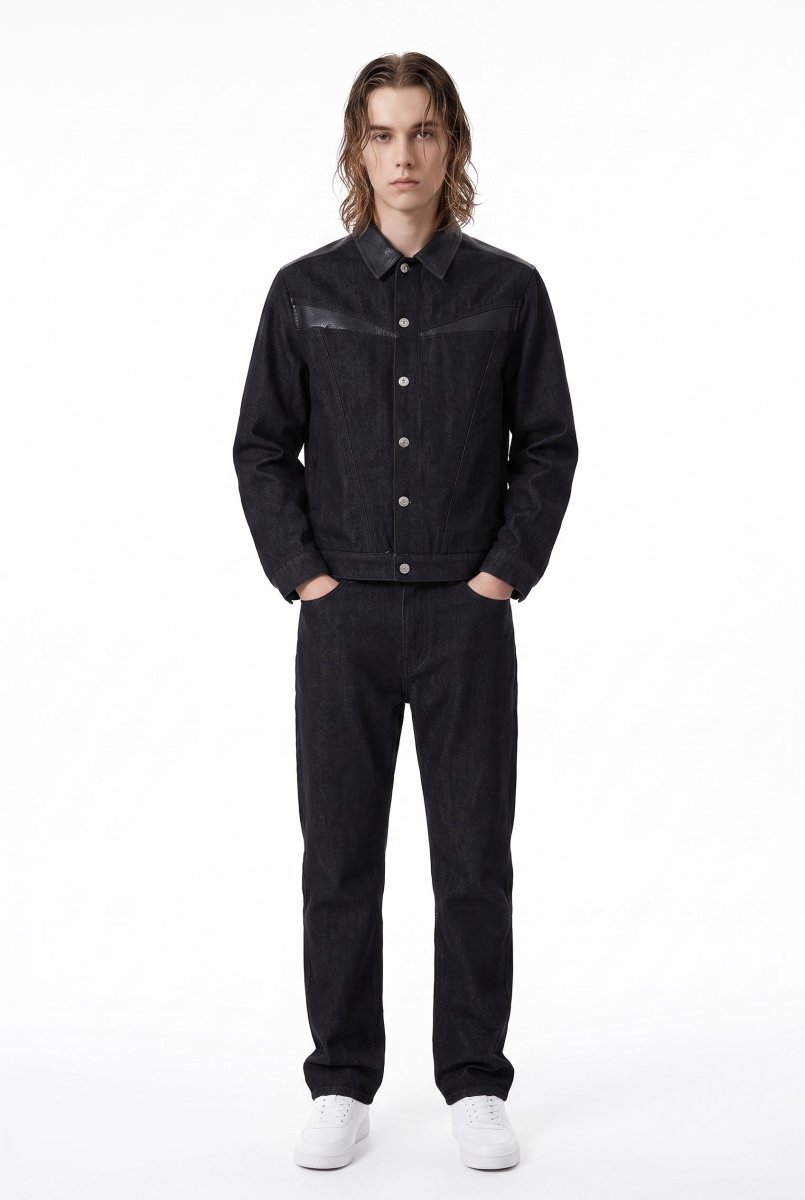 Black Denim Set na2769
