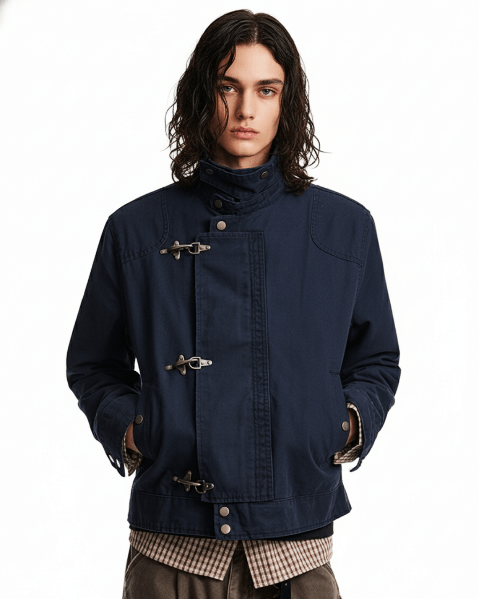 Asymmetry Tactical Toggle Jacket na2261