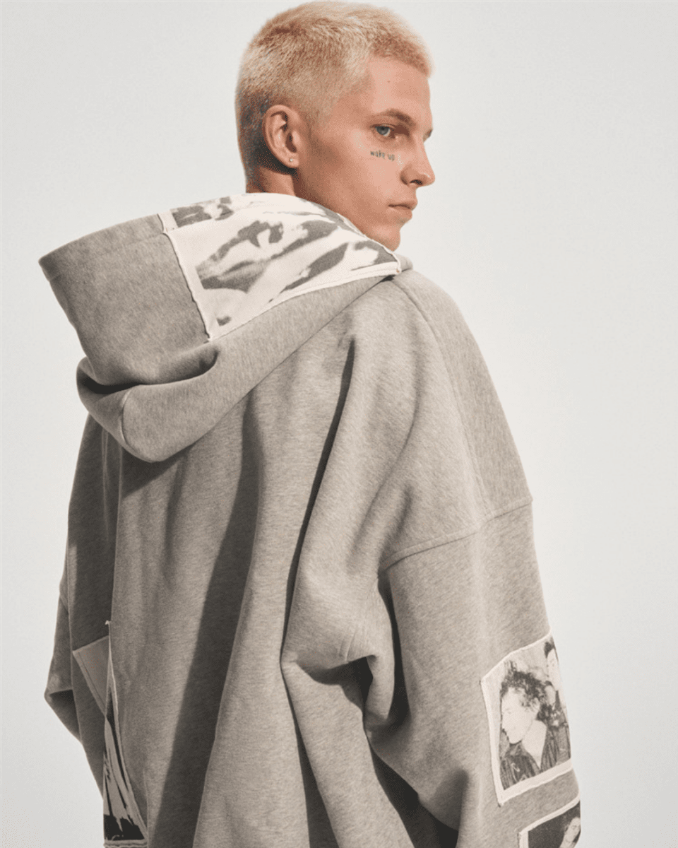 [bastard official] DUAL FRAME ZIP HOODIE na2306 