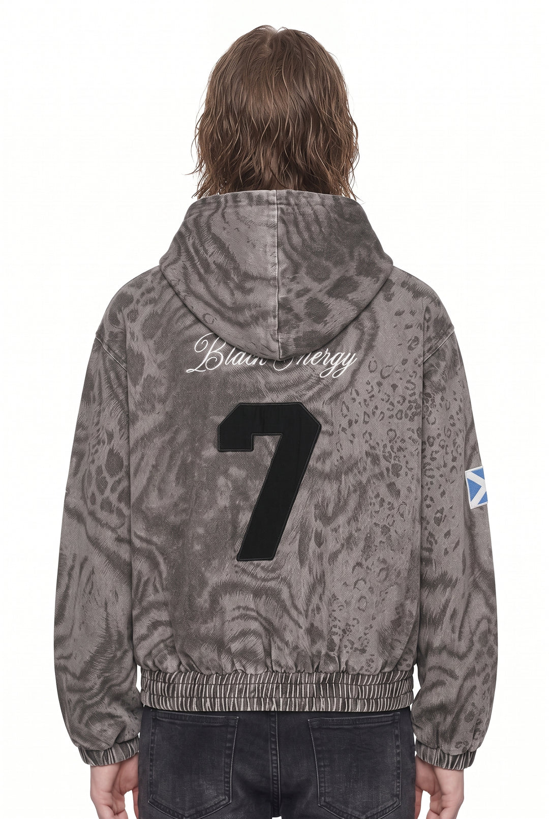 Washed Hooded Jacket na2814