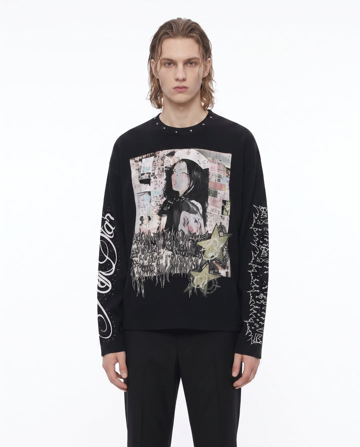 Graphic Longsleeve Shirt na3013