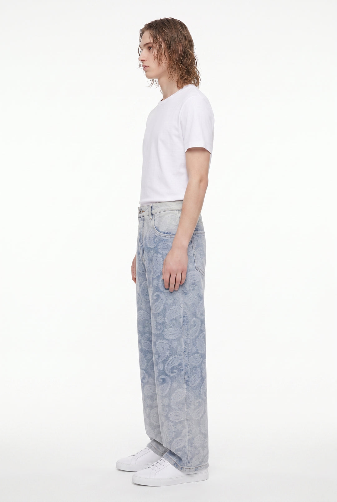 Paisley Wide Jeans na2827