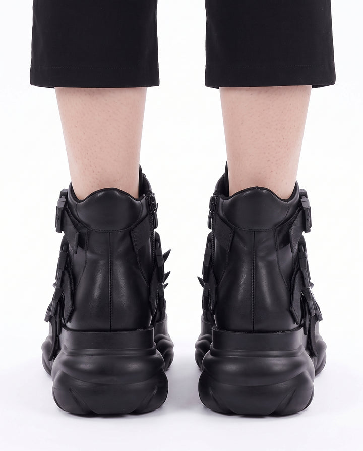 Spiked Platform Sneakers na3173
