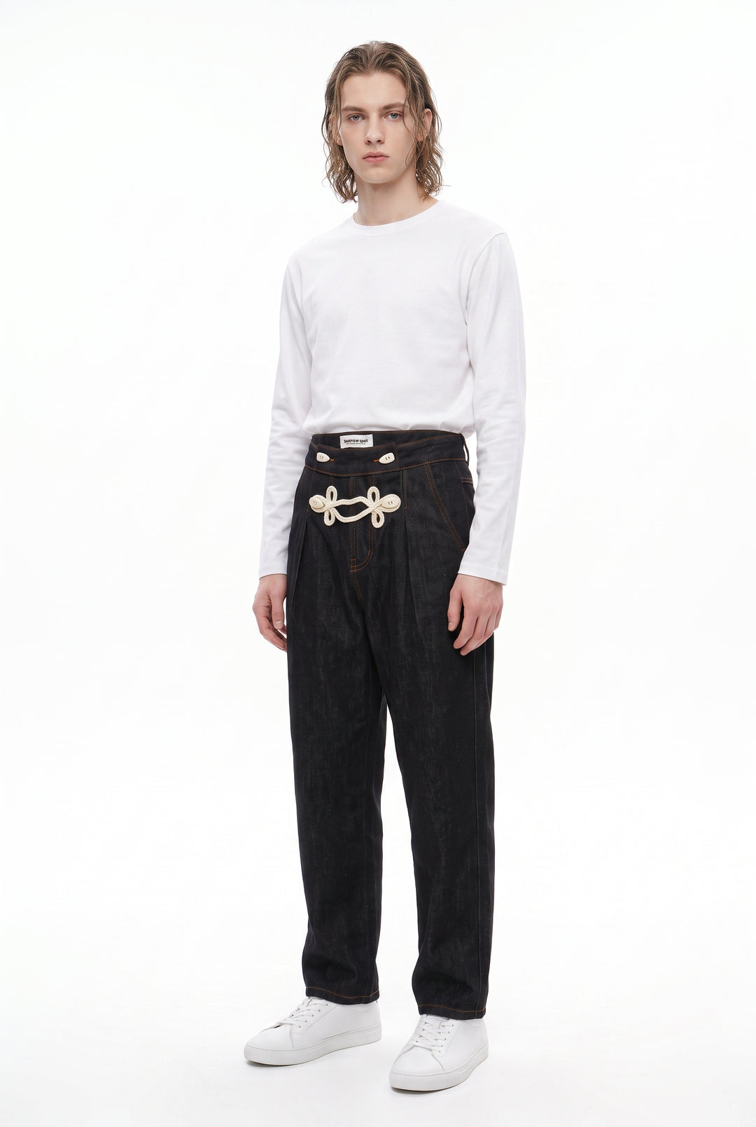 Knot Wide Jeans na2872