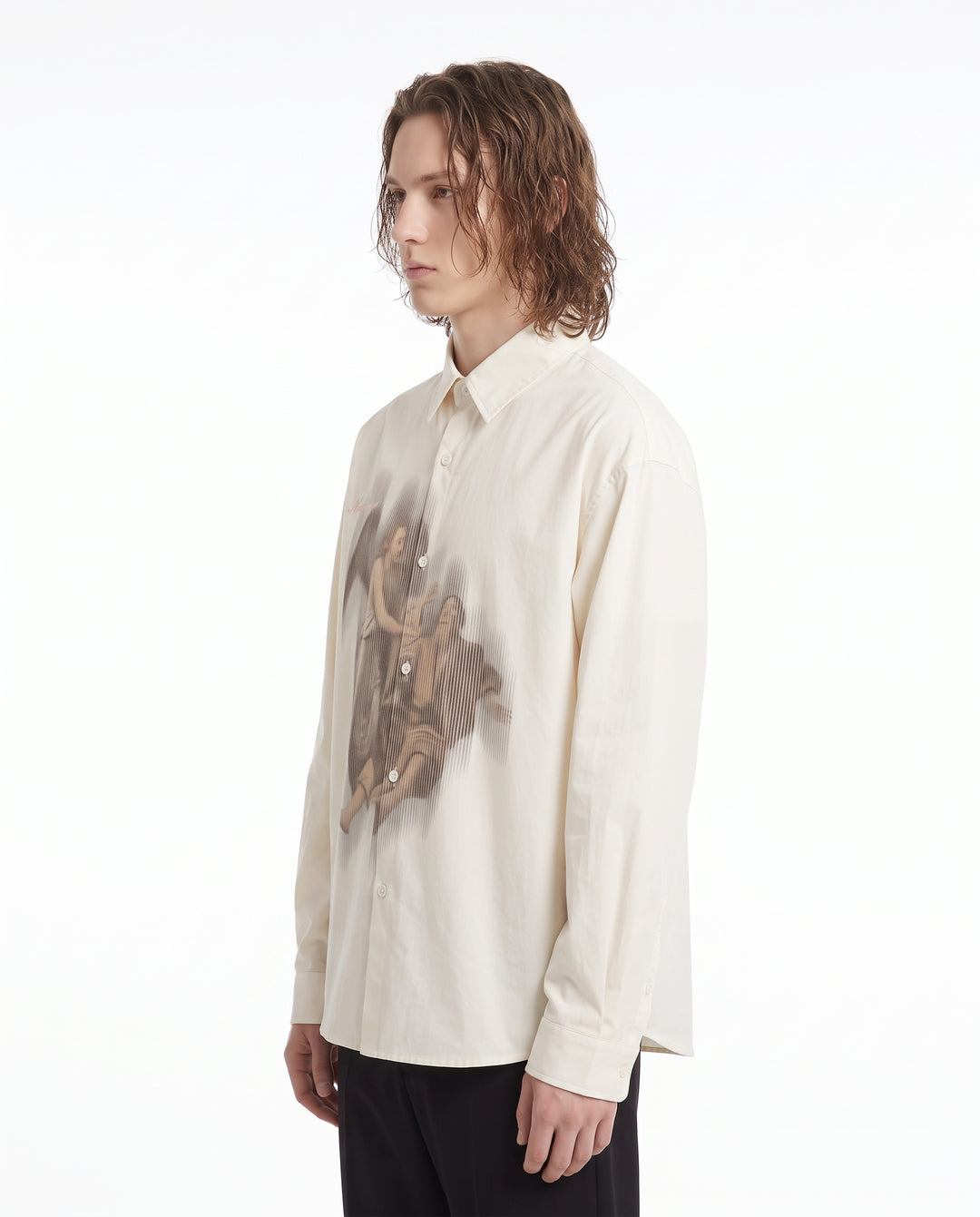 Graphic Print Shirt na3177
