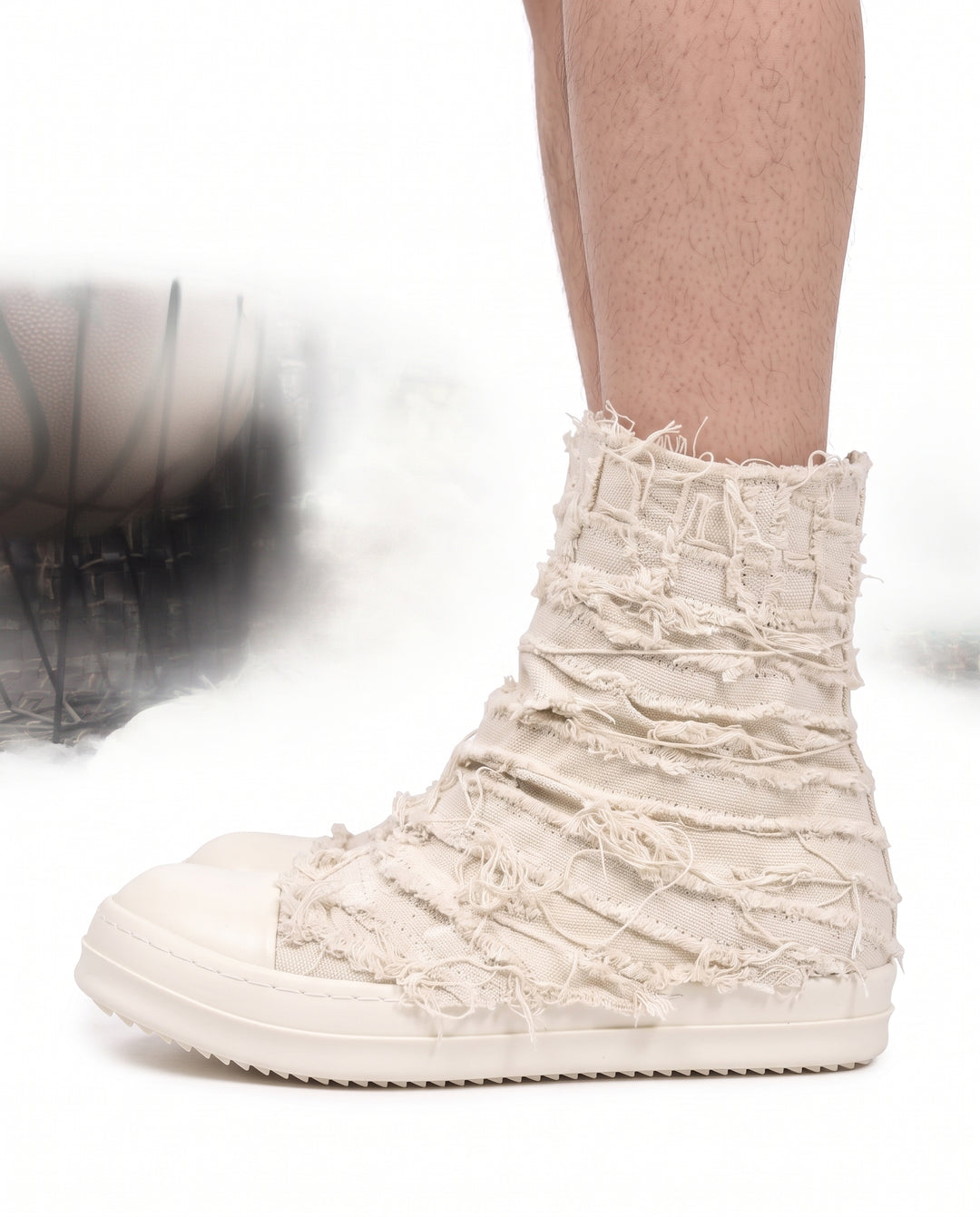 Distressed High-Top Sneakers na2945