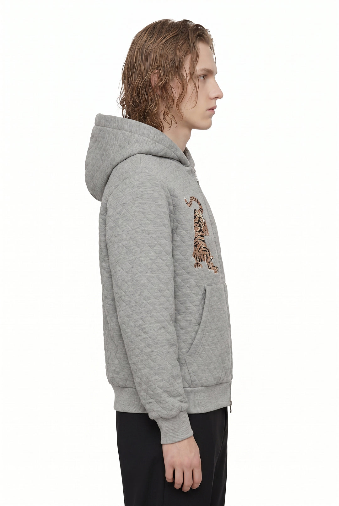 Embroidered Zip Hoodie na2820