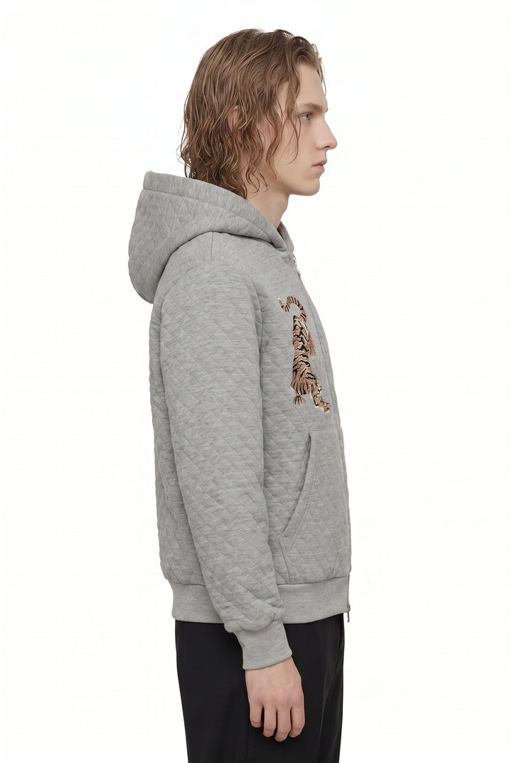 Embroidered Zip Hoodie na2820
