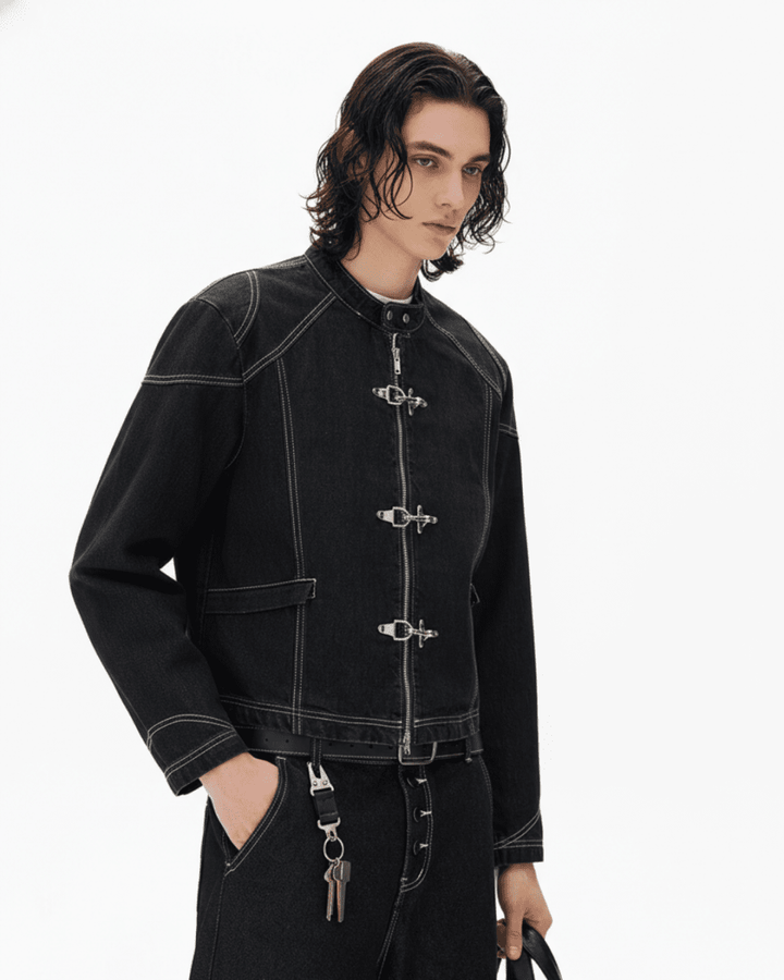 Toggle Archive Denim Jacket  na2312