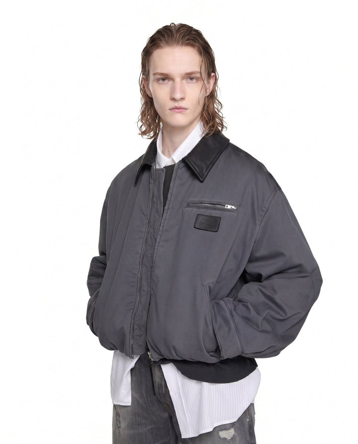 Oversized Bomber Jacket na2976