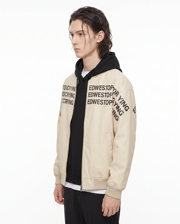 Graphic Bomber Jacket na3003