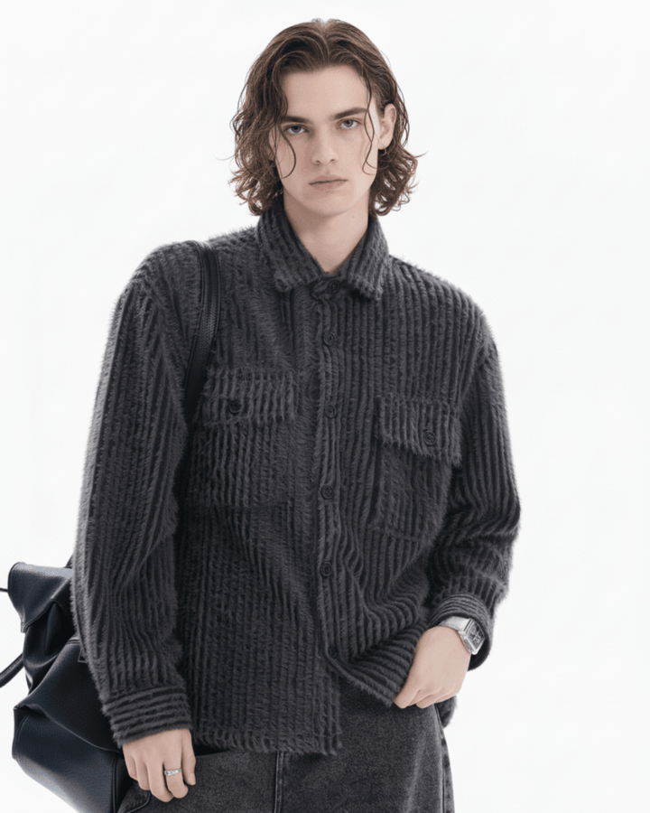 [MRCYC] Shadow Cord Overshirt na2215