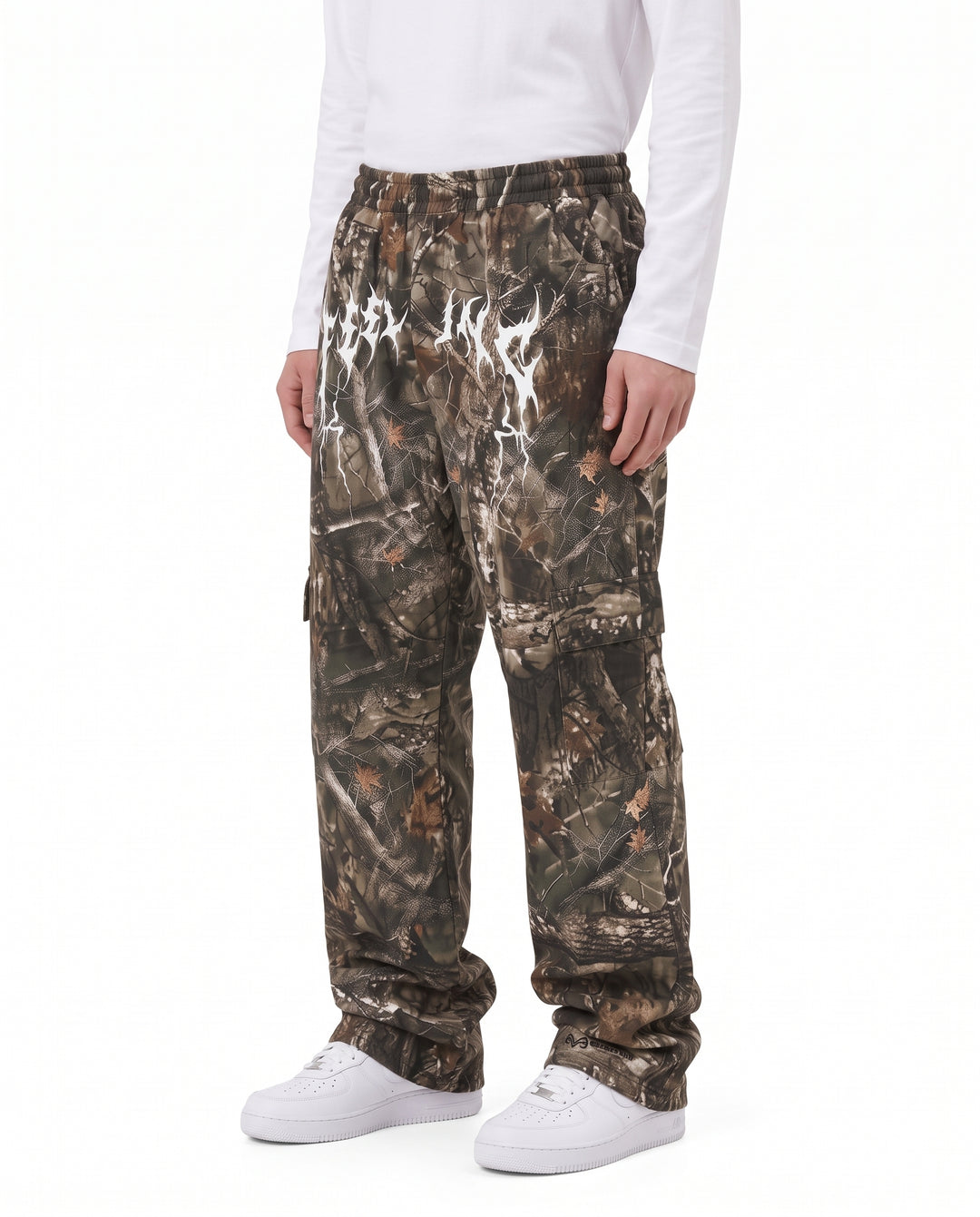 Camo Wide Pants na3199