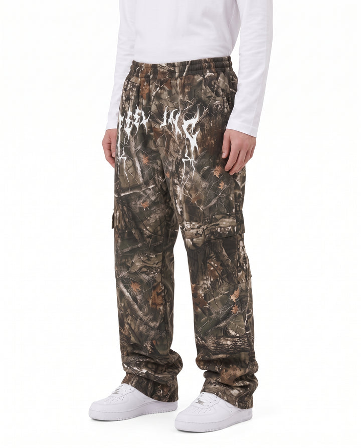 Camo Wide Pants na3199