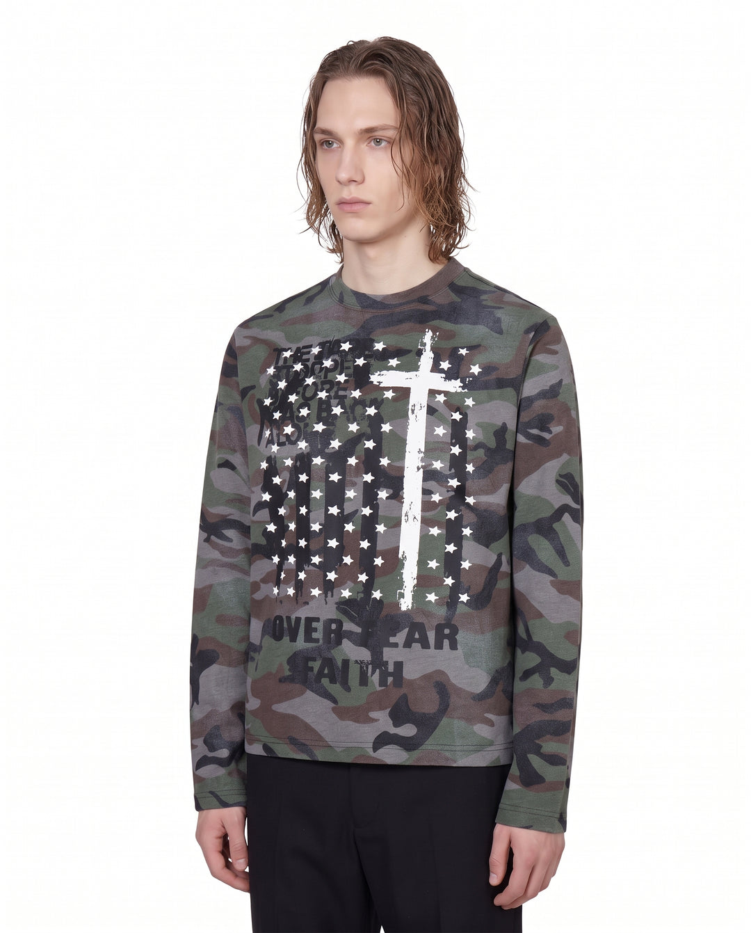 Camo Graphic Sweatshirt na3248