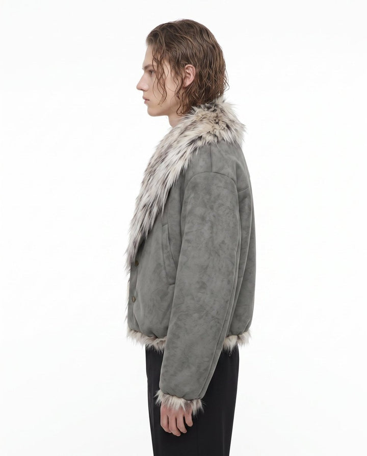 Fur Collar Jacket na3062