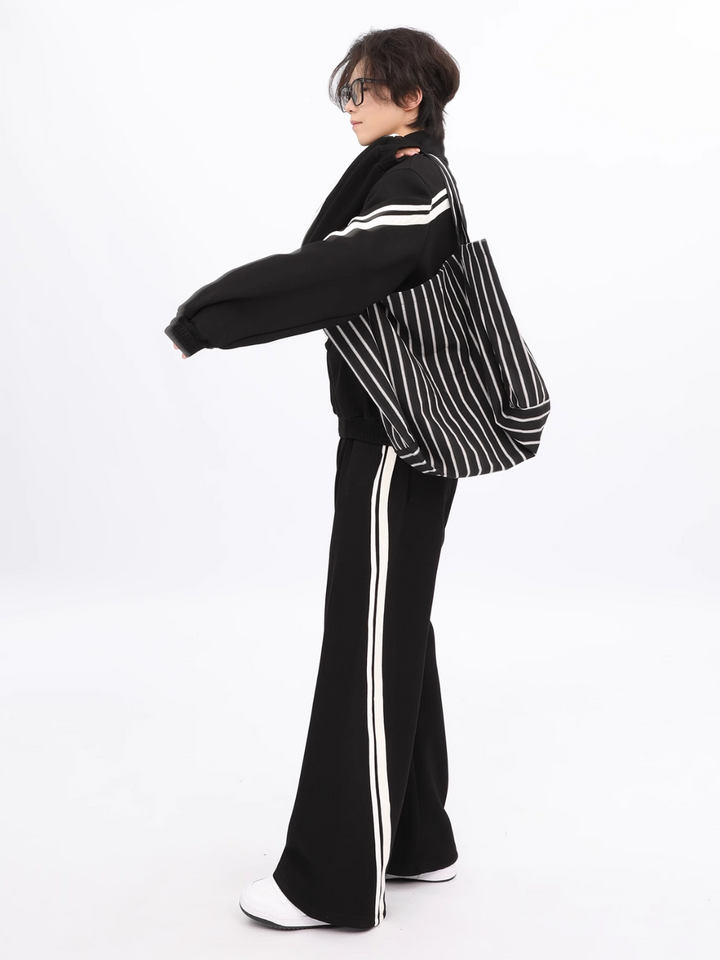 【FUTUREBOY】Korean stripes two-piece set  na1711