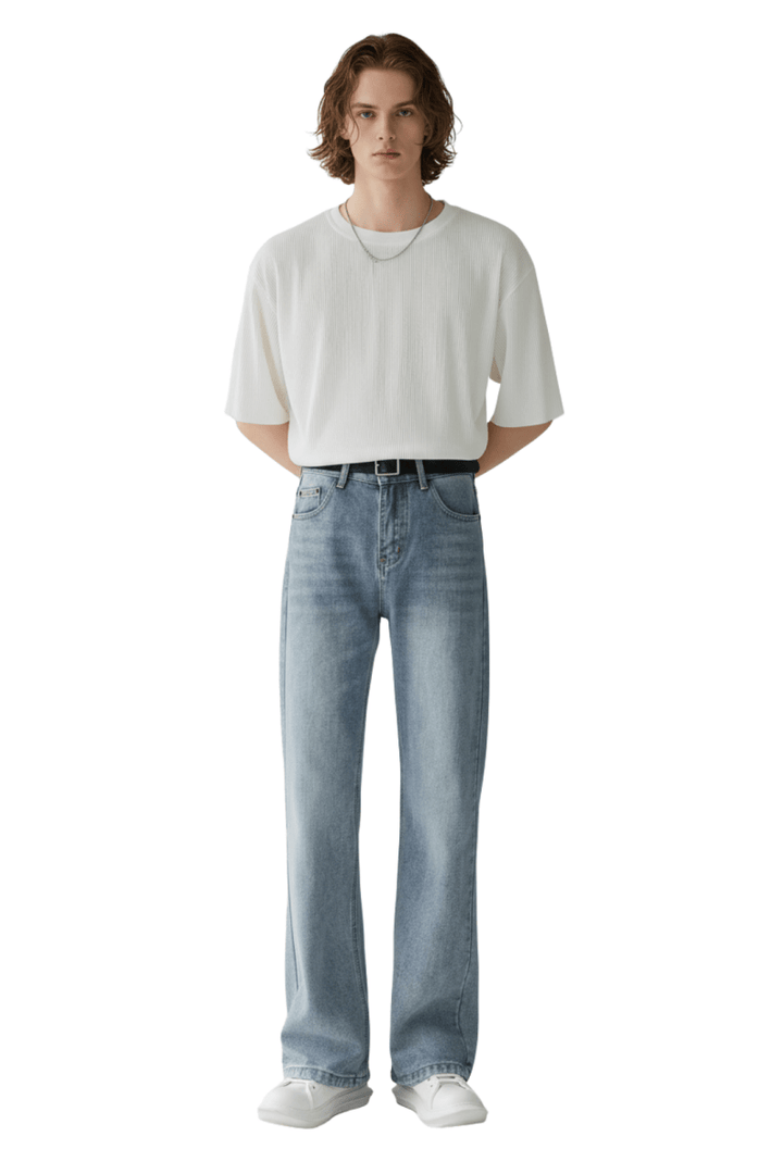 슬림 플레어 데님 진 na2427