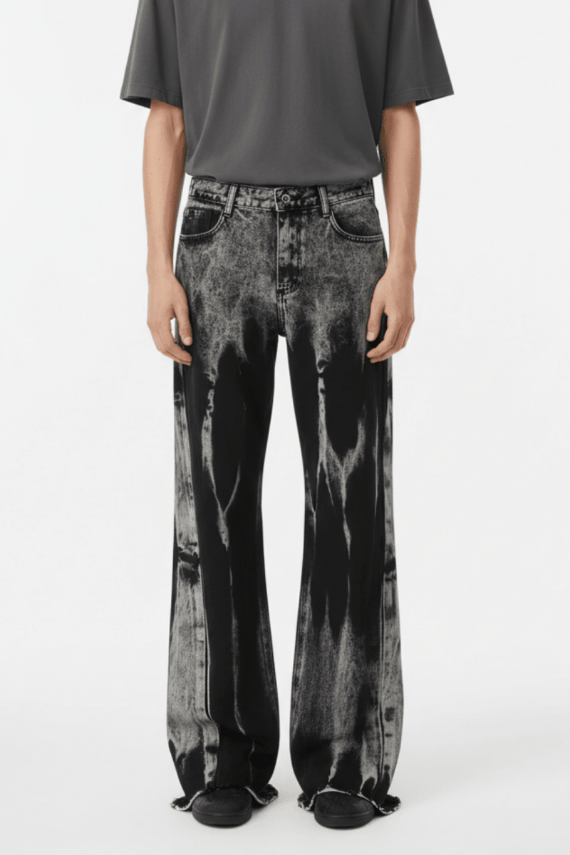 Gradient Wash Wide Flare  na2371