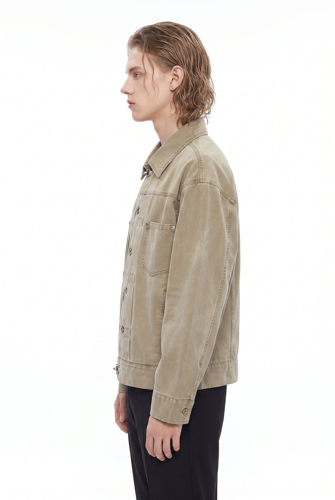 Washed Denim Jacket na2868