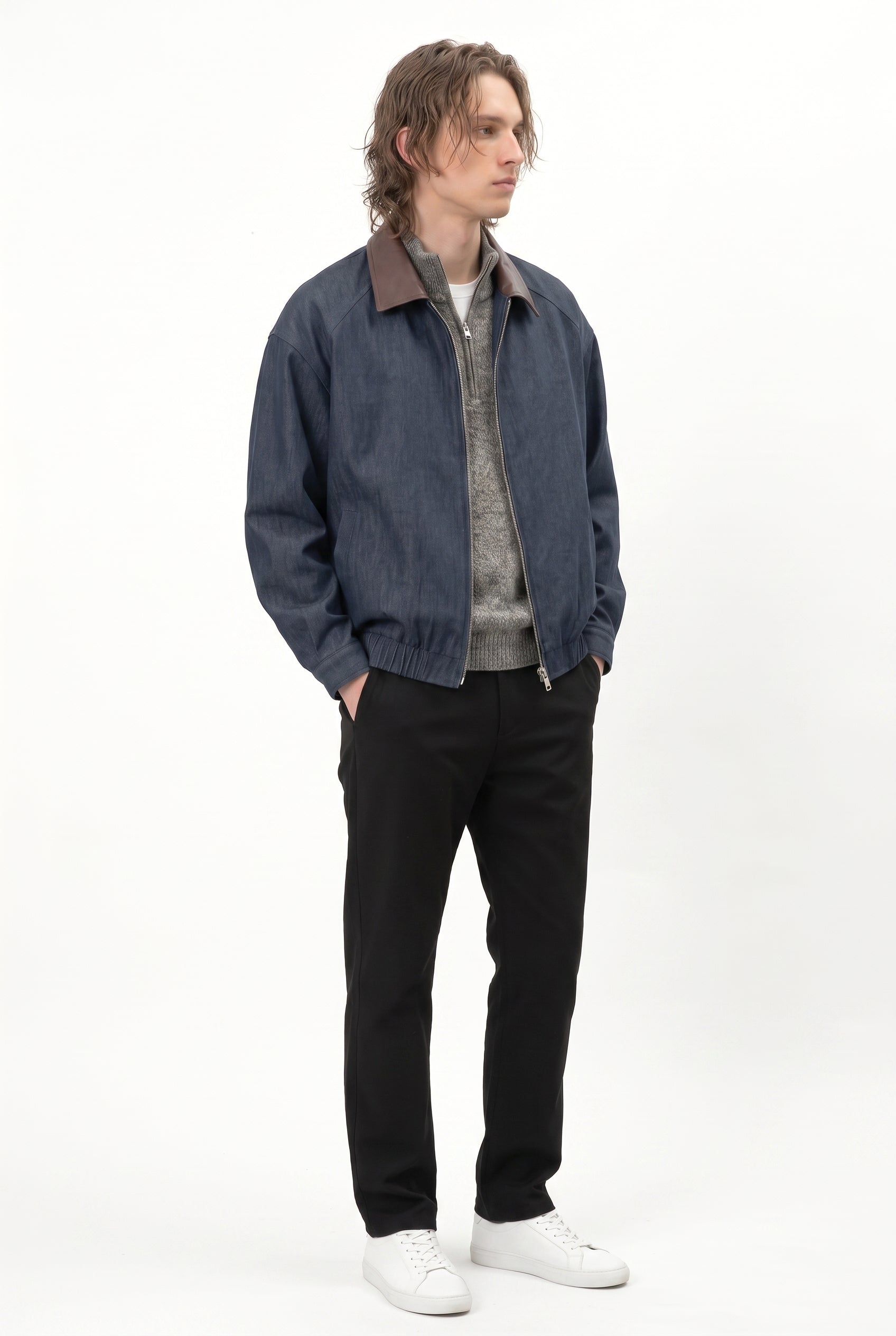 Denim Zip Jacket na2802