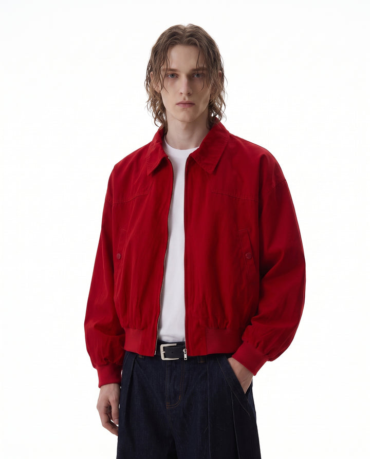 Red Zip Jacket na3011