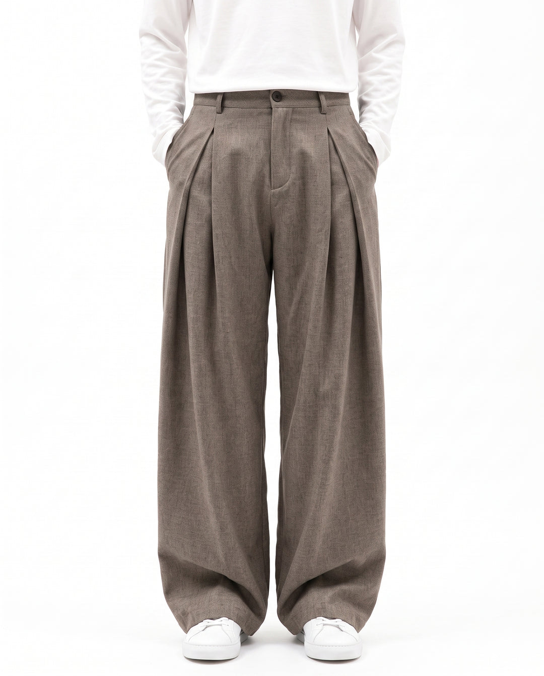 Pleated Wide Pants na2983