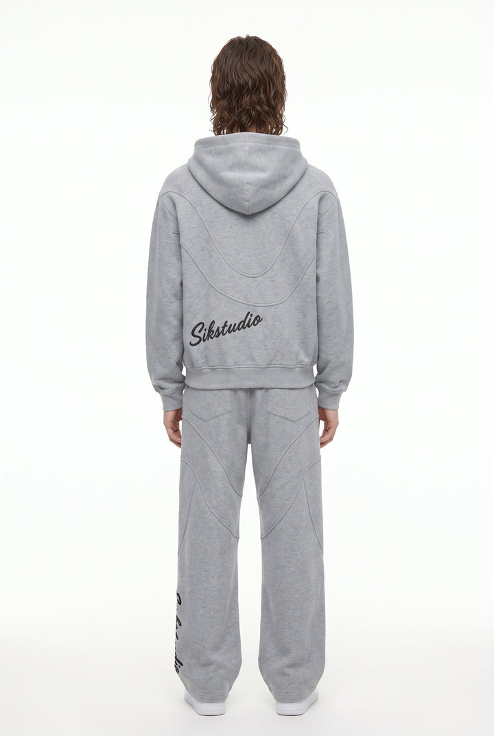 Gray Zip Hoodie na2824