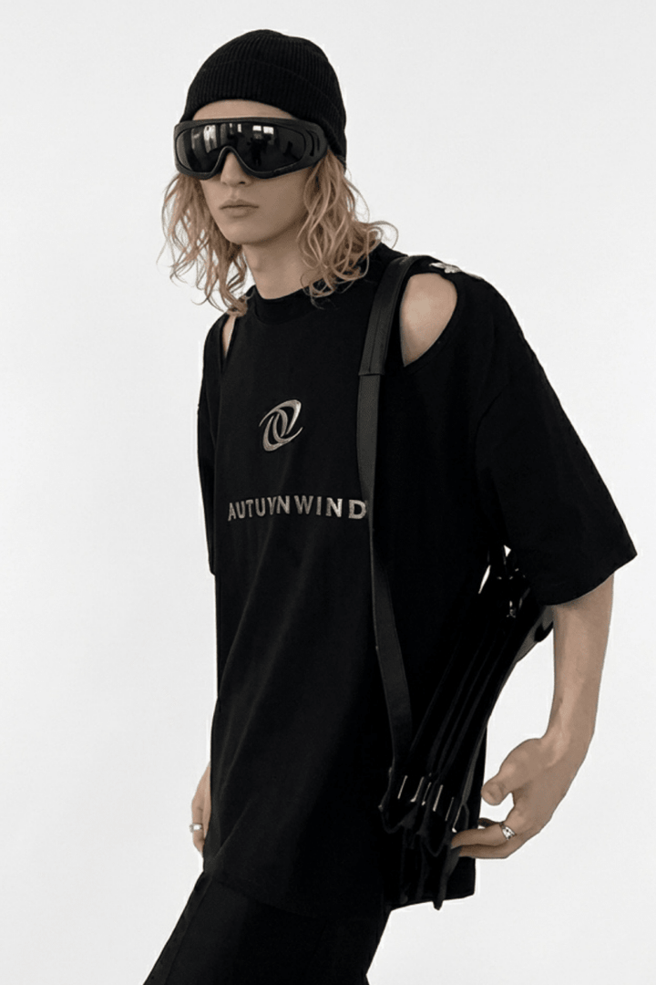 [AutumnWind] deconstructed design t-shirt na1233