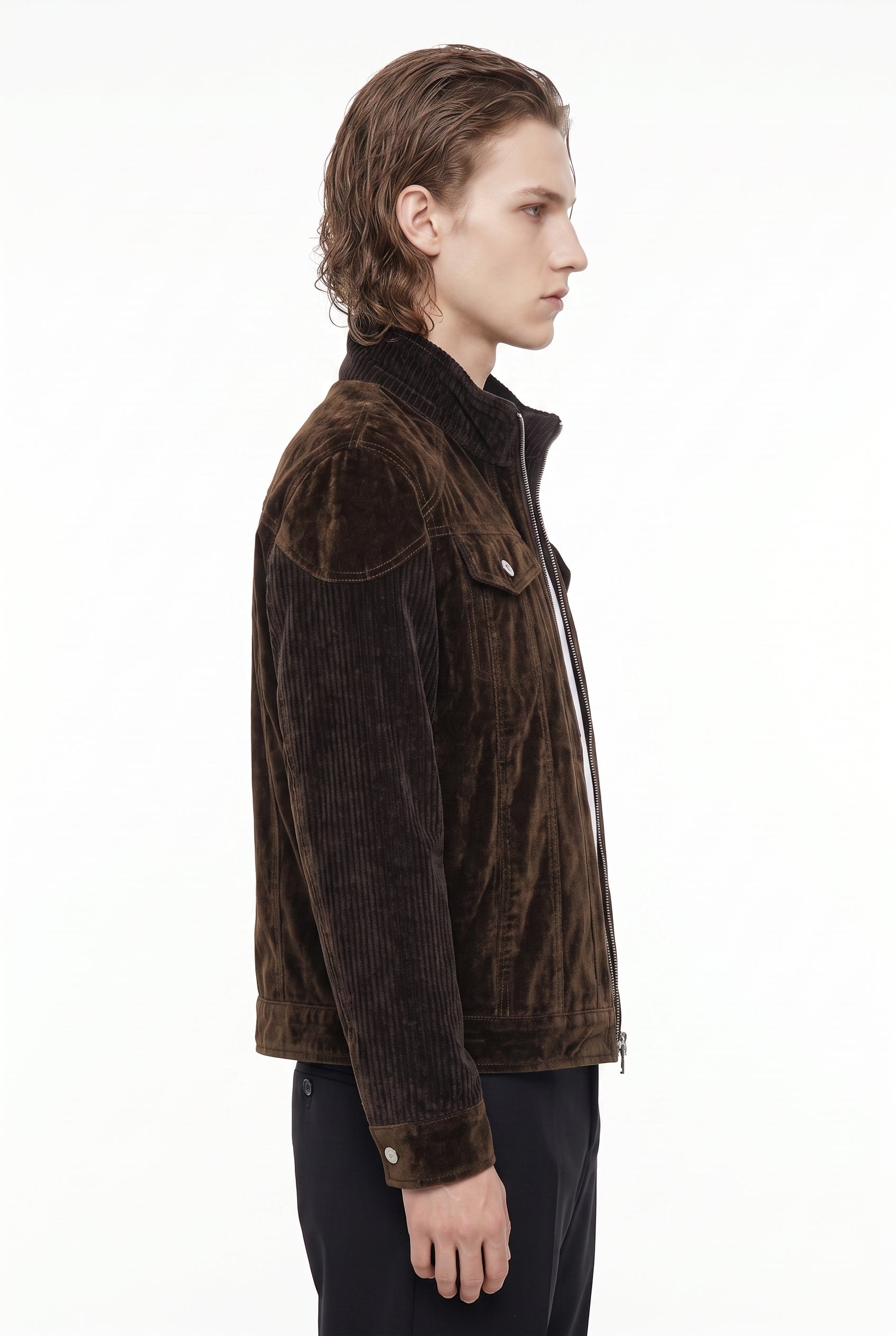 Corduroy Zip Jacket na2862