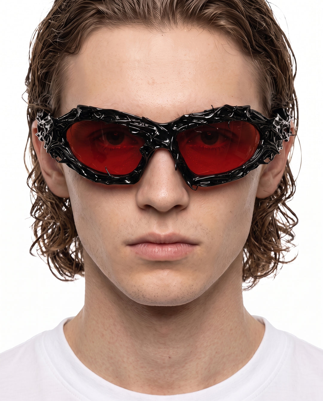 Flame Wrap Sunglasses na2893