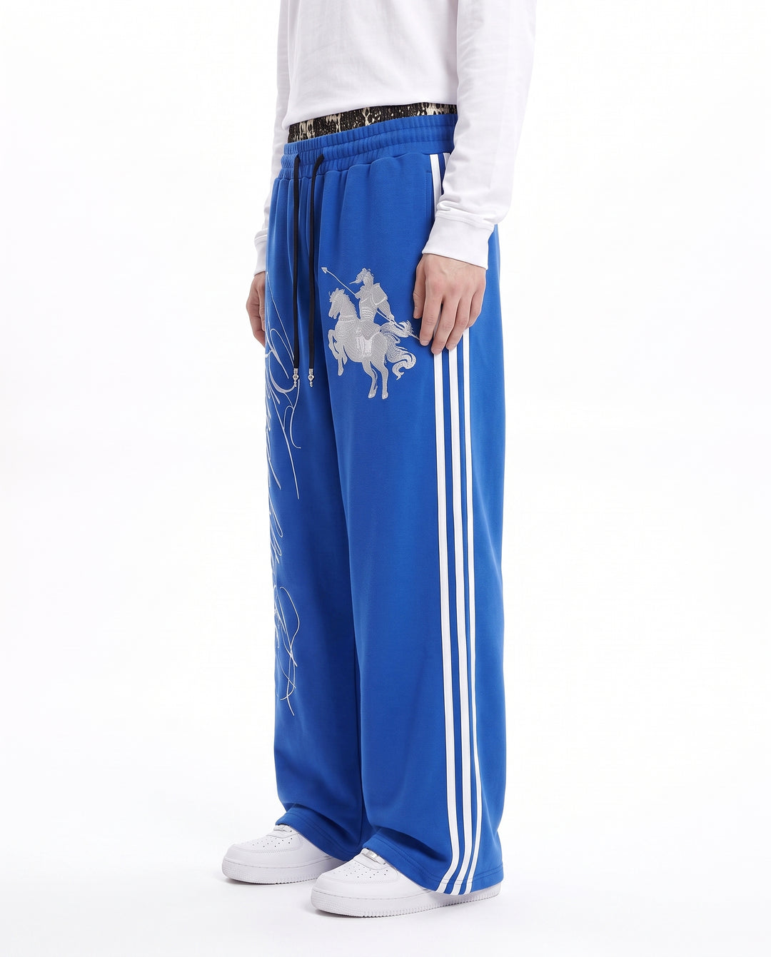 Graphic Track Pants na3058
