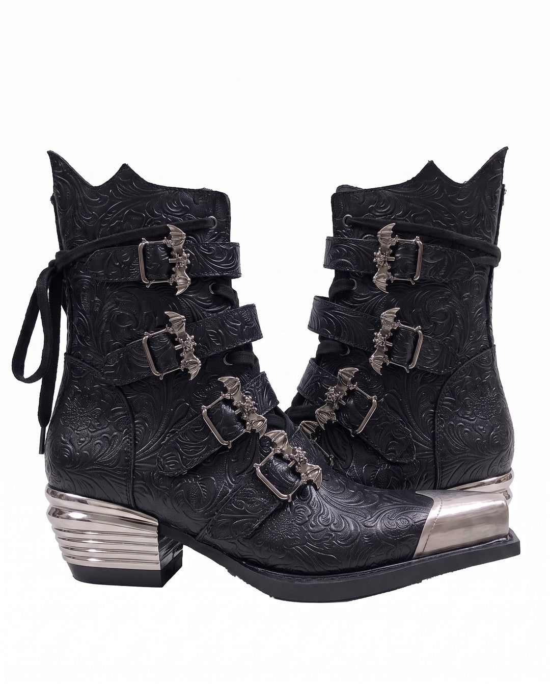 Gothic Buckle Boots na2955