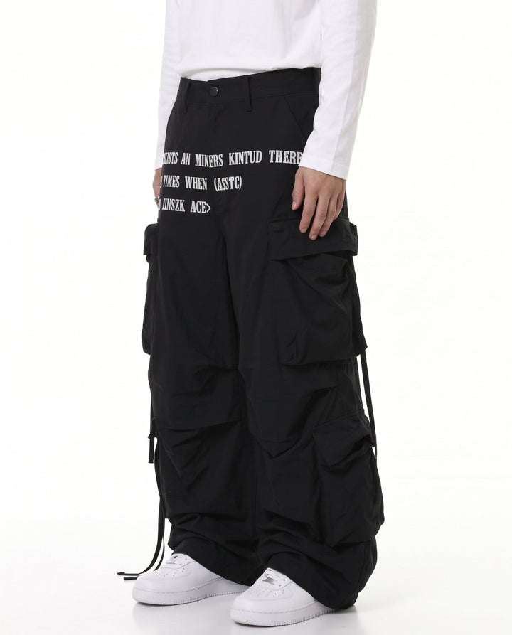 Wide Cargo Pants na3229