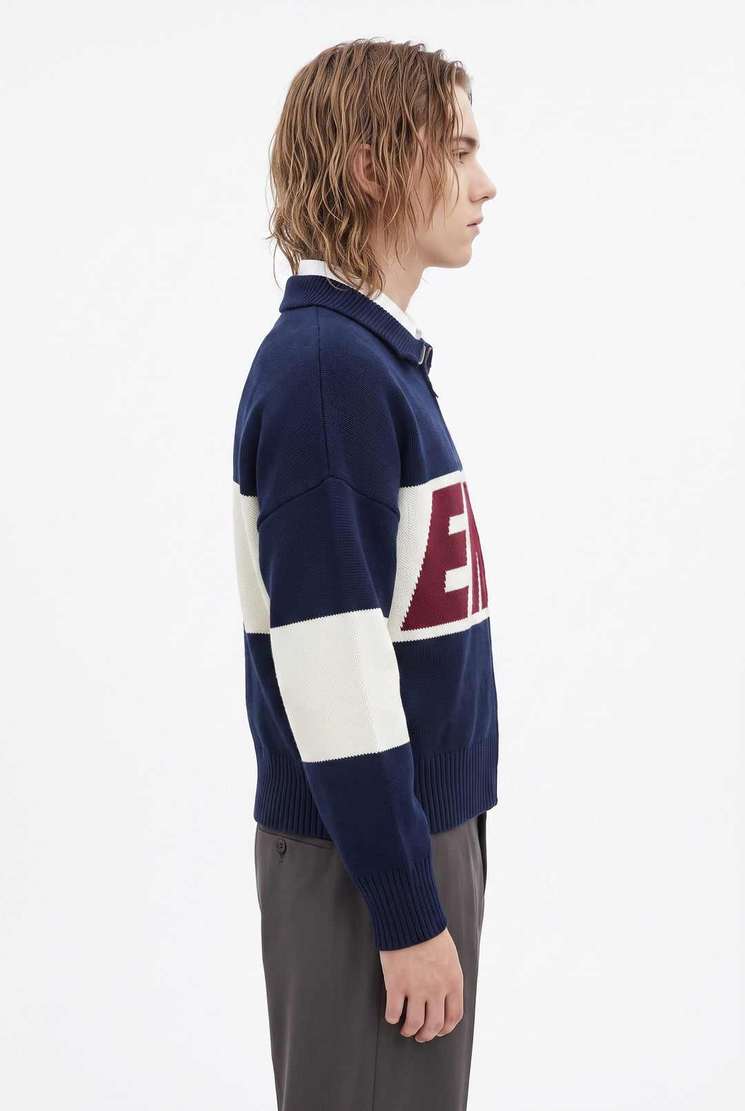 Zip Knit Jacket na2776