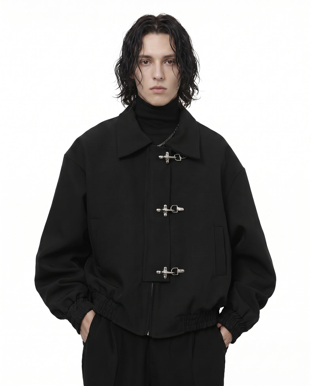 Buckle Bomber Jacket na3211