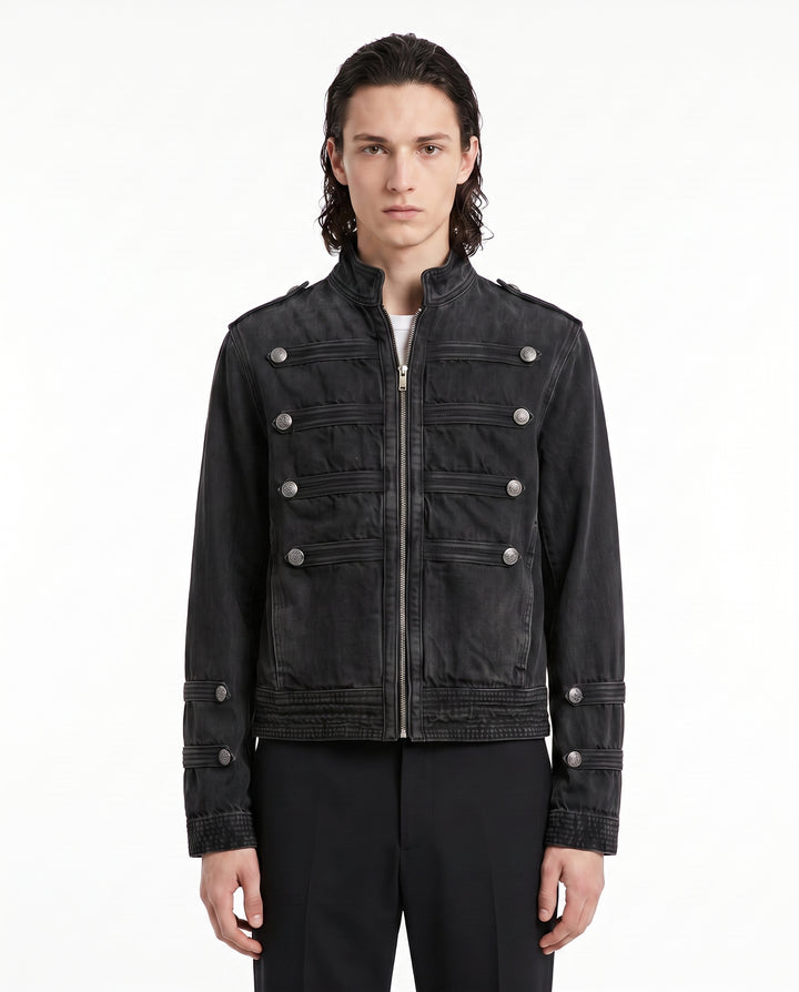 Military Denim Jacket na2923