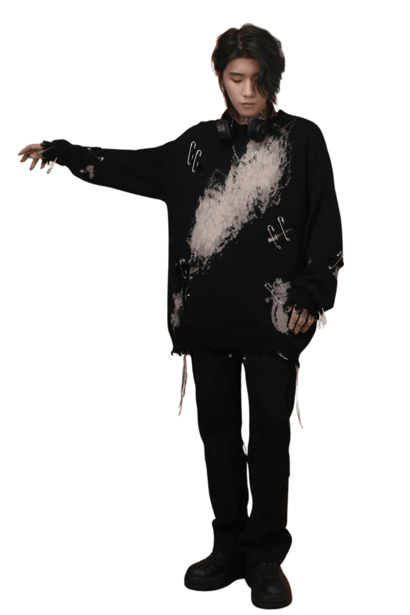 Bleach Splash Punk Sweater na2439