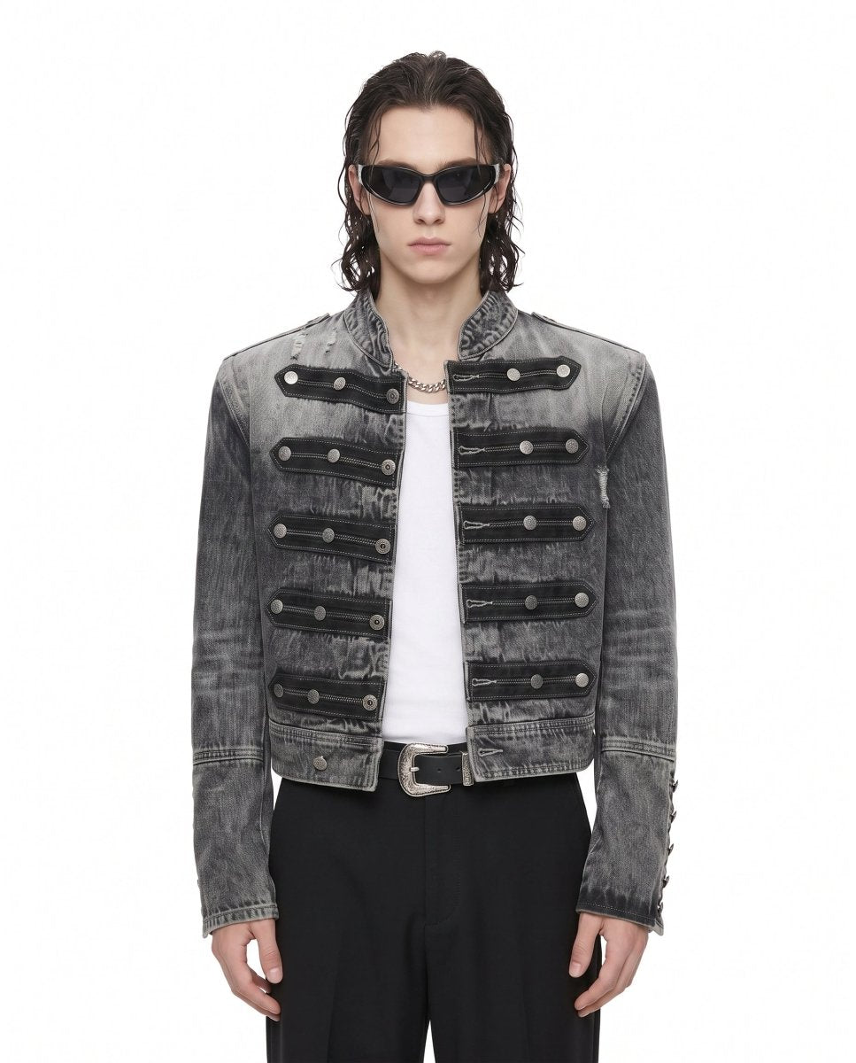Military Denim Jacket na3034
