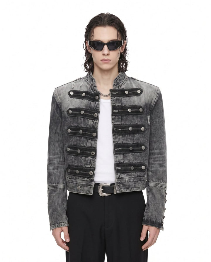 Military Denim Jacket na3034