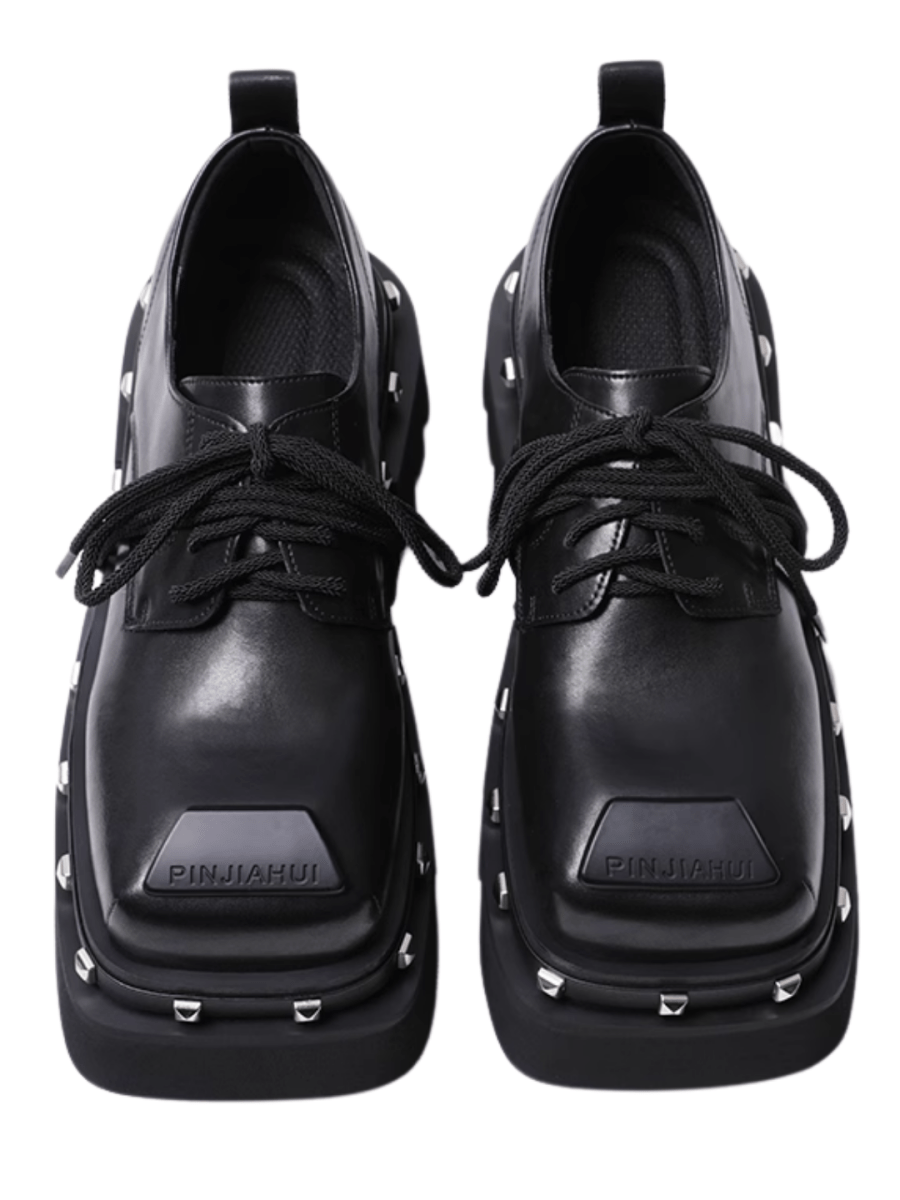 design square head derby shoes na1824