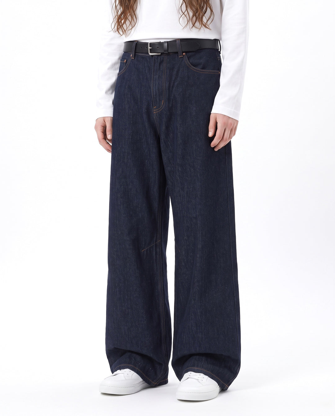 Wide Denim Jeans na3006