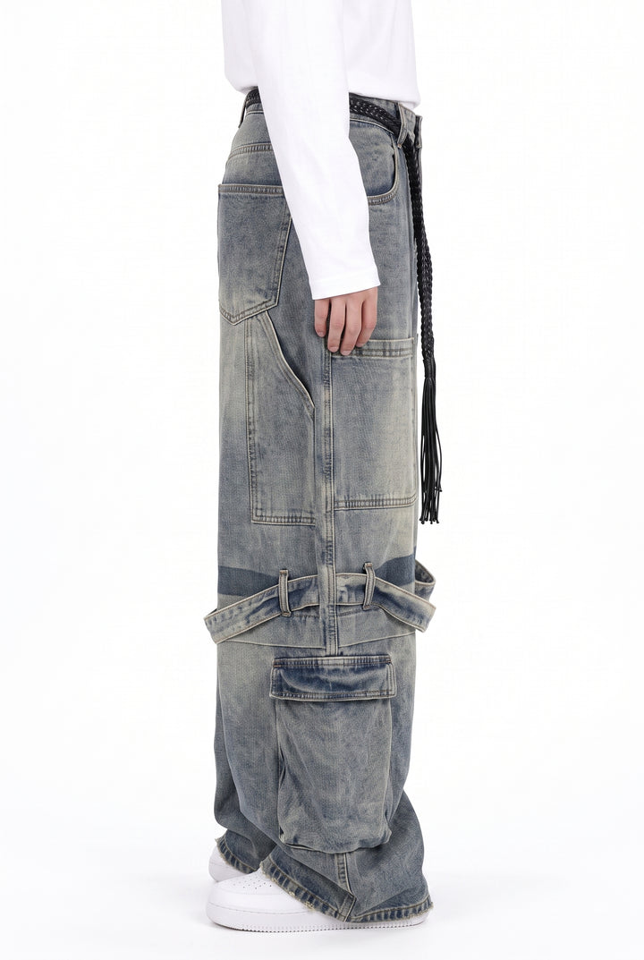 Baggy Cargo Jeans na2860